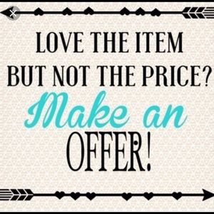 Make me an offer!! 💜